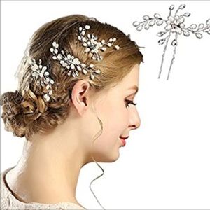 🆕Crystals Bridal Wedding Jewelry Hair Accessories
